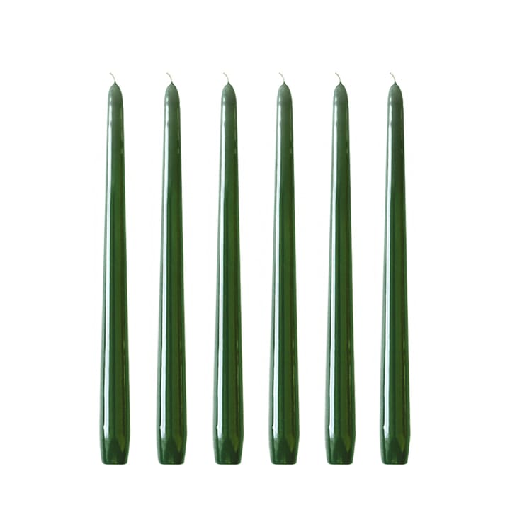 Herrgårdsljus 캔들 30 cm 6개 세트 - Dark green - Hilke Collection | 힐케 �콜렉션