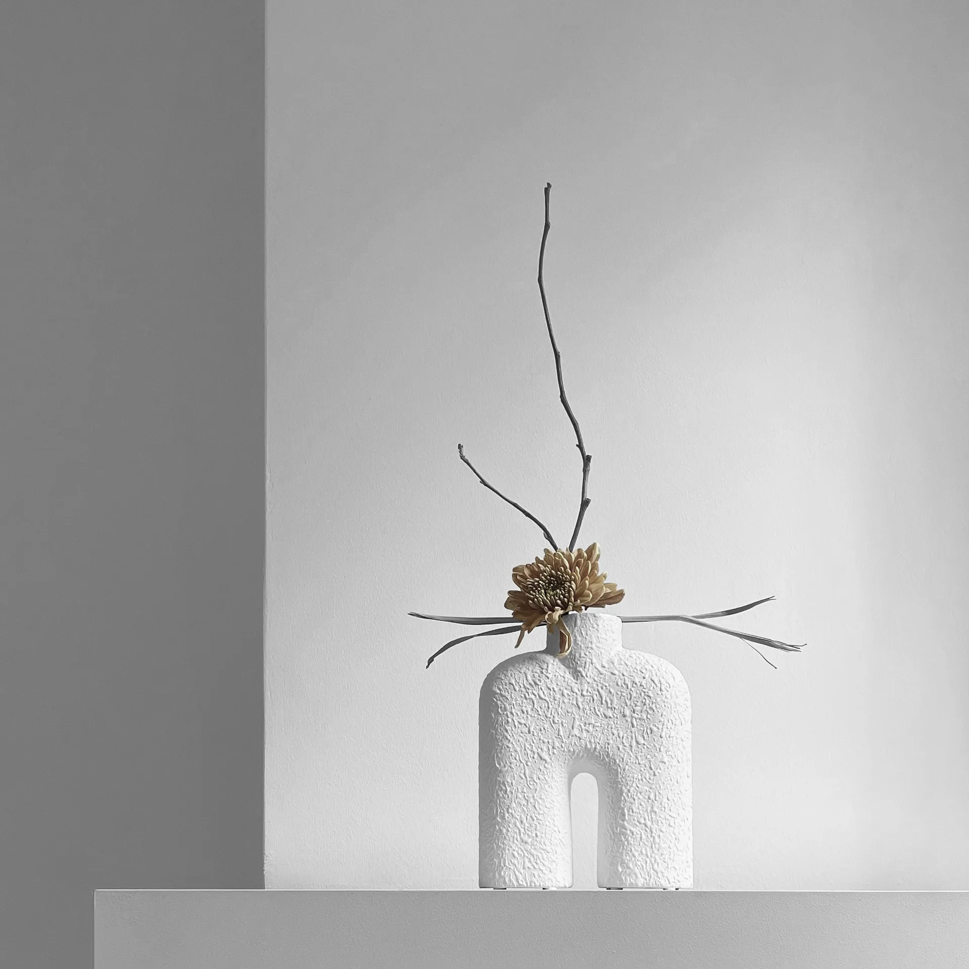 코브라 톨 미니 화병 18x23 cm, Bubble white 101 Copenhagen | 101 코펜하겐