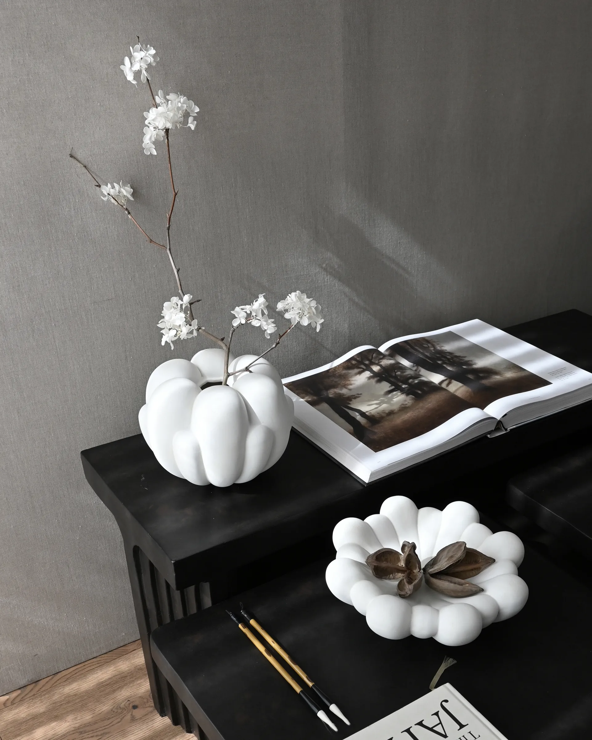 블룸 화병 쁘띠 22,5x24 cm, Bone white 101 Copenhagen | 101 코펜하겐