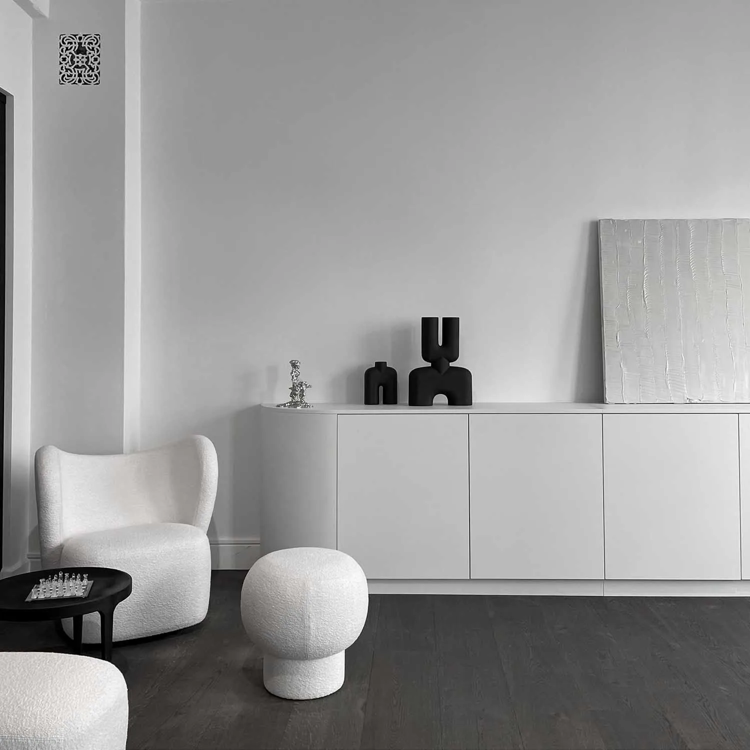 코브라 더블 메디오 화병 34x47 cm, Black 101 Copenhagen | 101 코펜하겐