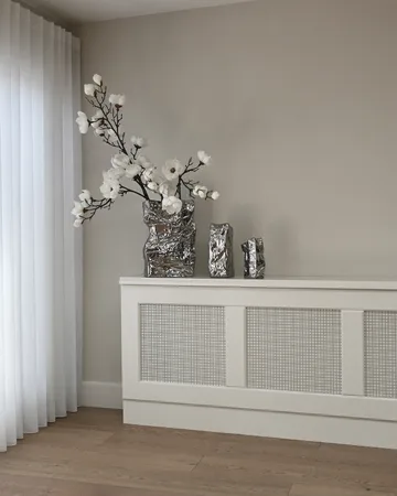 카미 화병 미듐 35x16 cm - Chrome - 101 Copenhagen | 101 코펜하겐