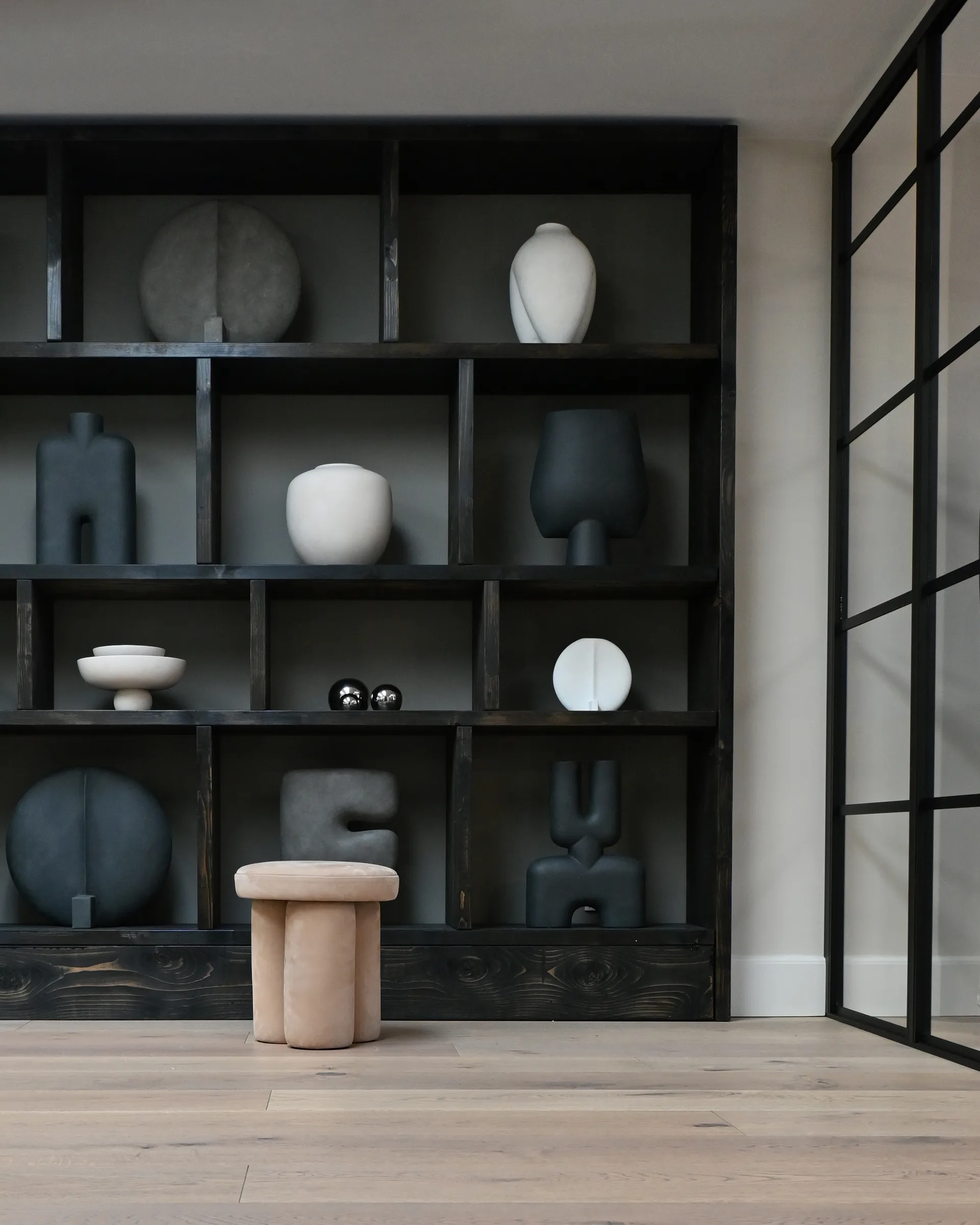 빅 풋 스툴 Ø38x43 cm, Nubuck 101 Copenhagen | 101 코펜하겐