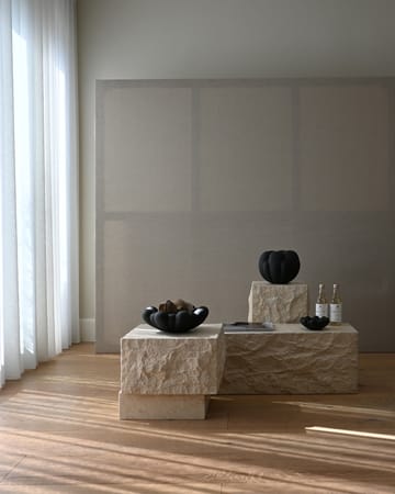 템플 사이드 테이블 로우 42x40 cm - Chrome-limestone - 101 Copenhagen | 101 코펜하겐