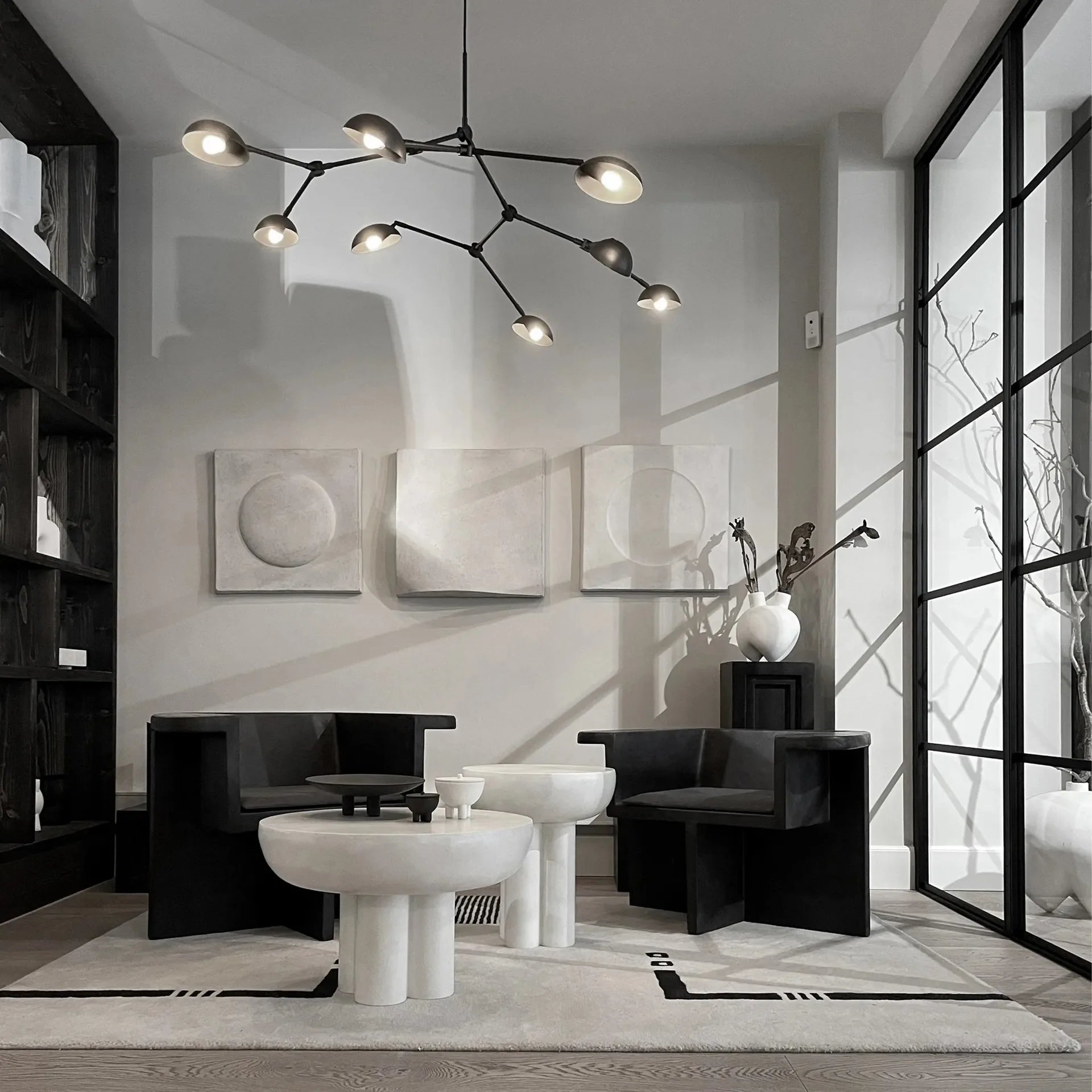 크라운 사이드 테이블 톨 Ø45 cm, Bone white 101 Copenhagen | 101 코펜하겐