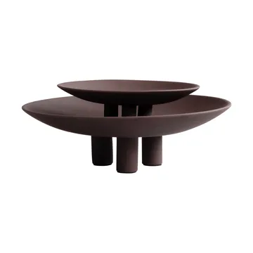 덕 접시 45 cm - Chocolate brown - 101 Copenhagen | 101 코펜하겐
