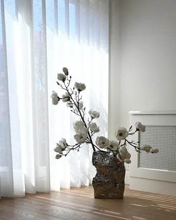 카미 화병 빅 49,5x35 cm - Chrome - 101 Copenhagen | 101 코펜하겐