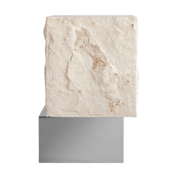 템플 사이드 테이블 톨 50x33 cm - Chrome-limestone - 101 Copenhagen | 101 코펜하겐