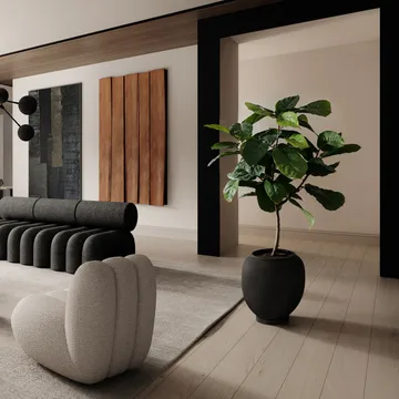 스나오 화병 빅 55 cm - Black - 101 Copenhagen | 101 코펜하겐