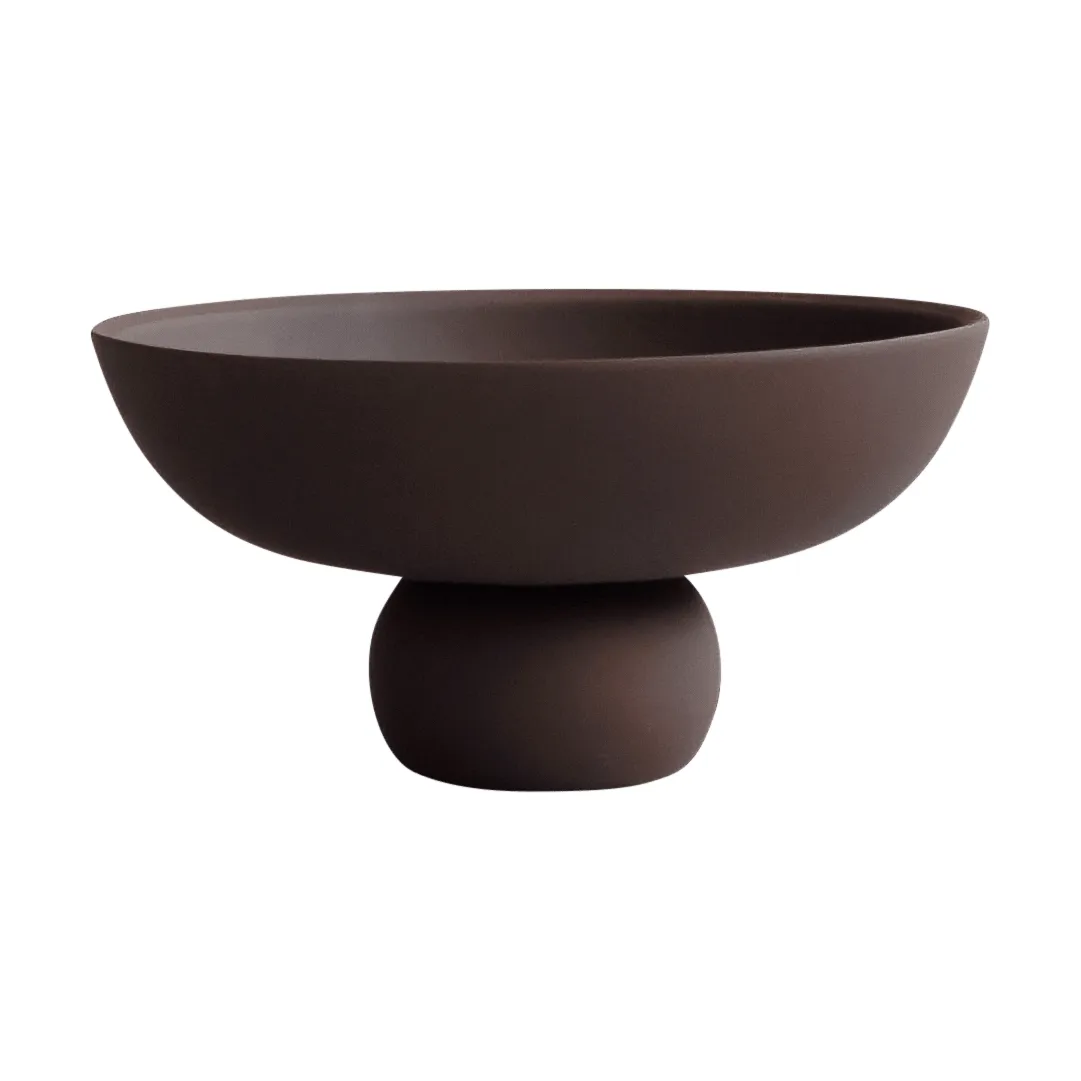 Baburu 보울 Ø20 cm, Chocolate brown 101 Copenhagen | 101 코펜하겐