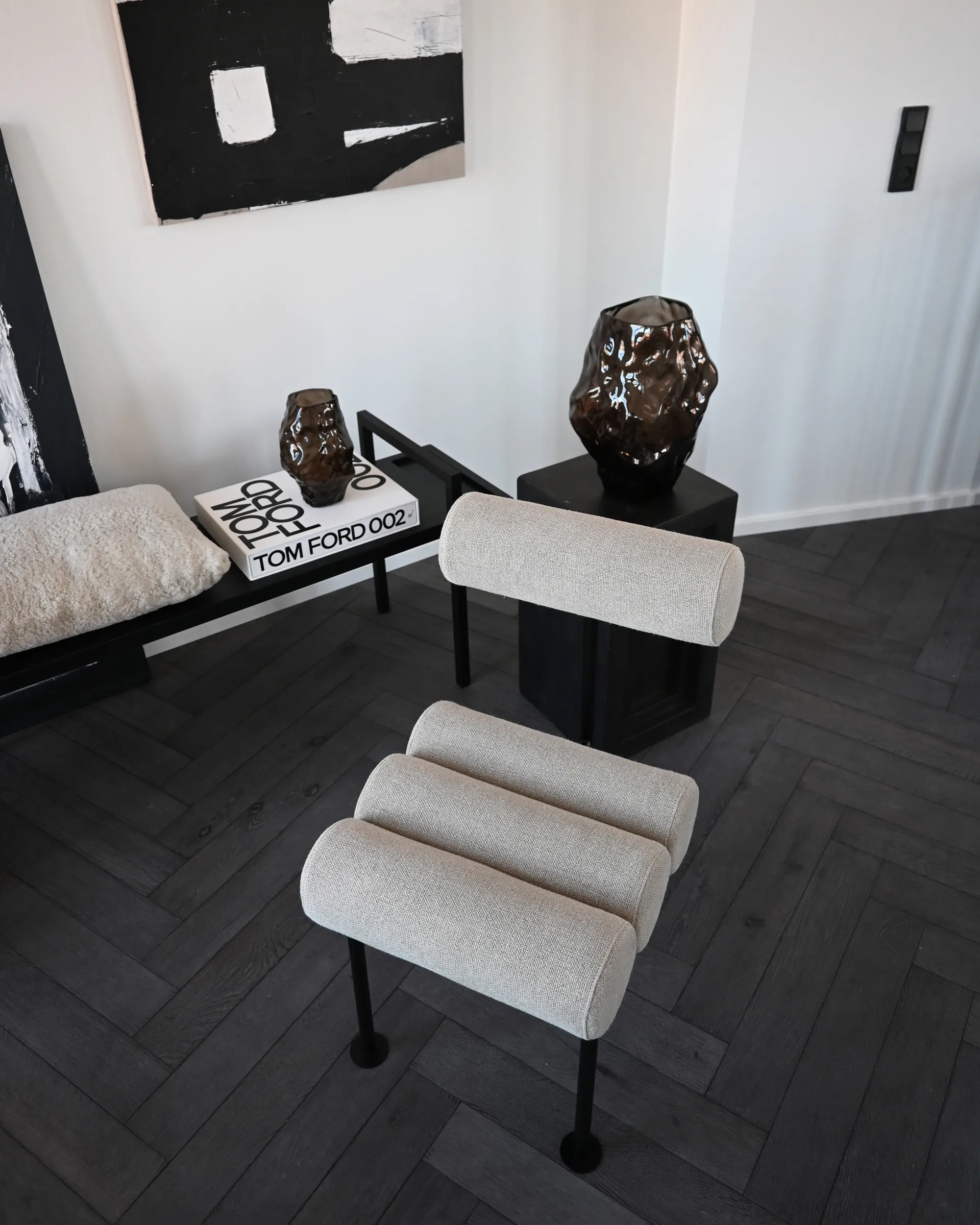 히로 다이닝 체어, Black frame-Sand 101 Copenhagen | 101 코펜하겐