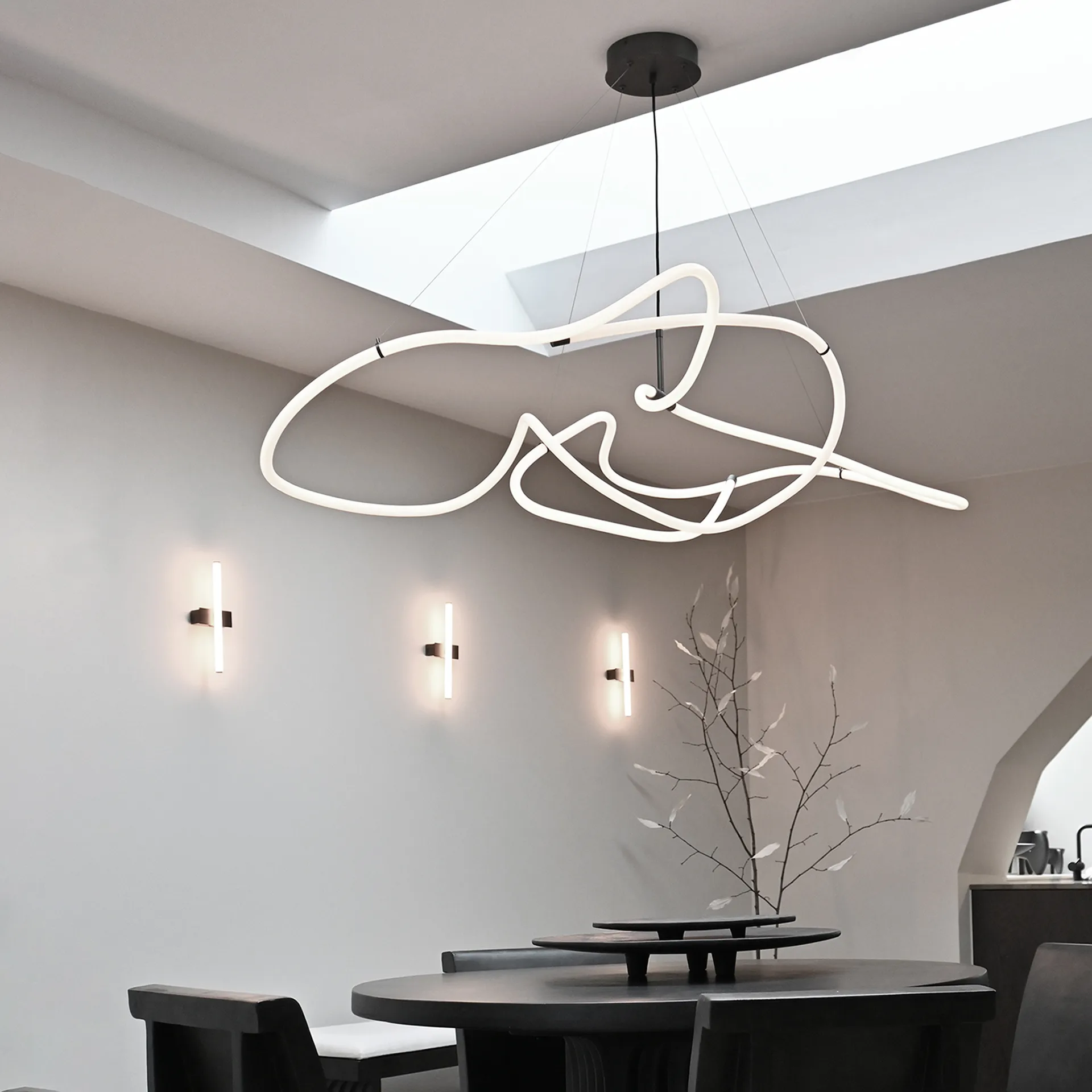 고스트 샹들리에 빅 천장 조명, Bronze 101 Copenhagen | 101 코펜하겐