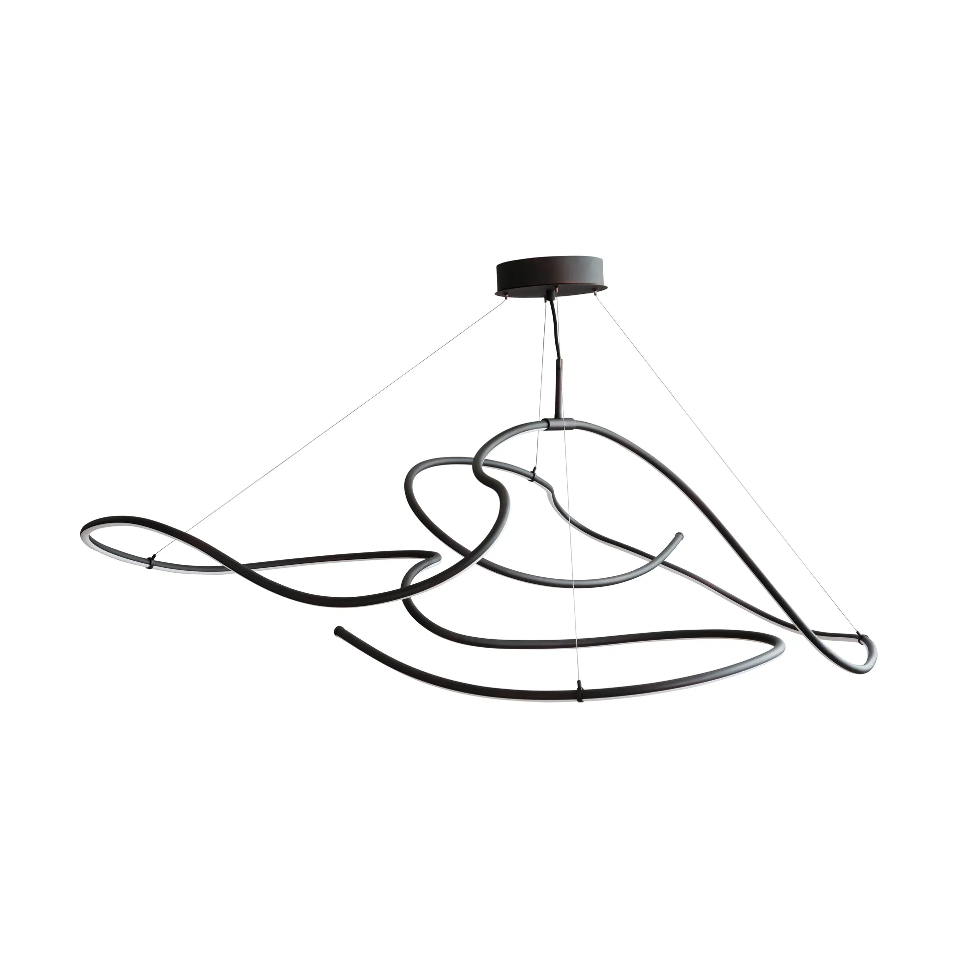 고스트 샹들리에 빅 천장 조명, Burned black 101 Copenhagen | 101 코펜하겐