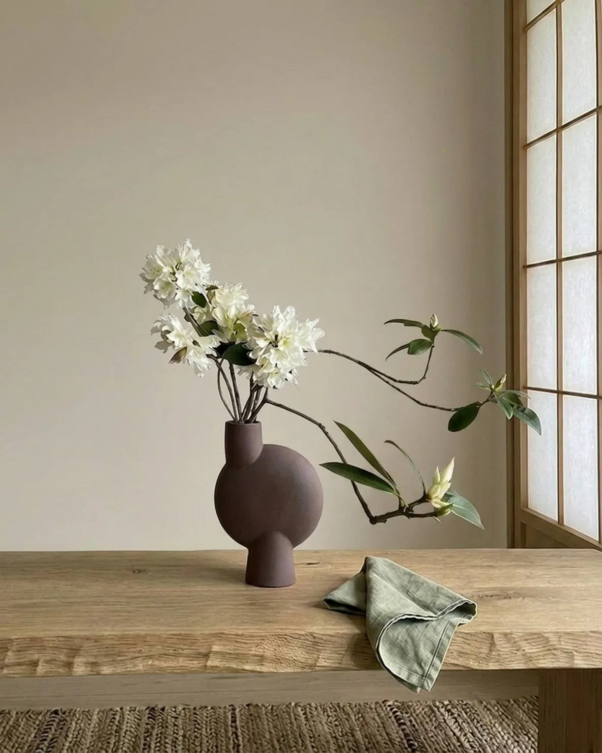 스피어 버블 화병 미듐, Chocolate brown 101 Copenhagen | 101 코펜하겐