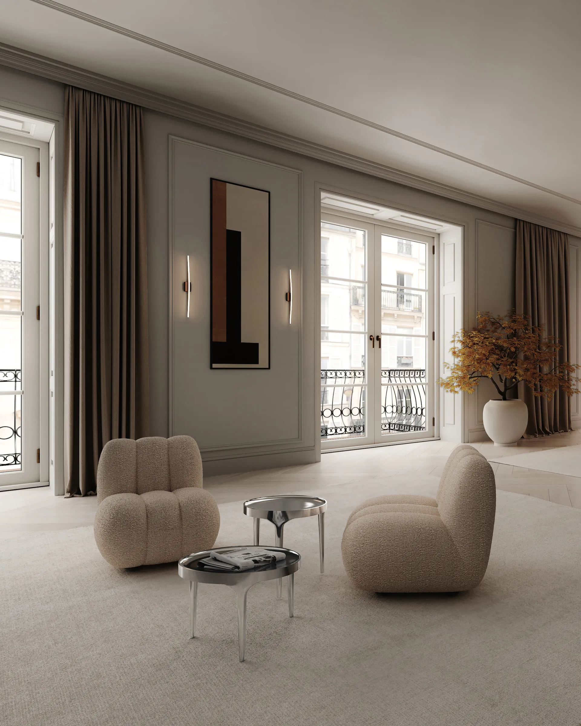 팬텀 테이블, Chrome tall 101 Copenhagen | 101 코펜하겐