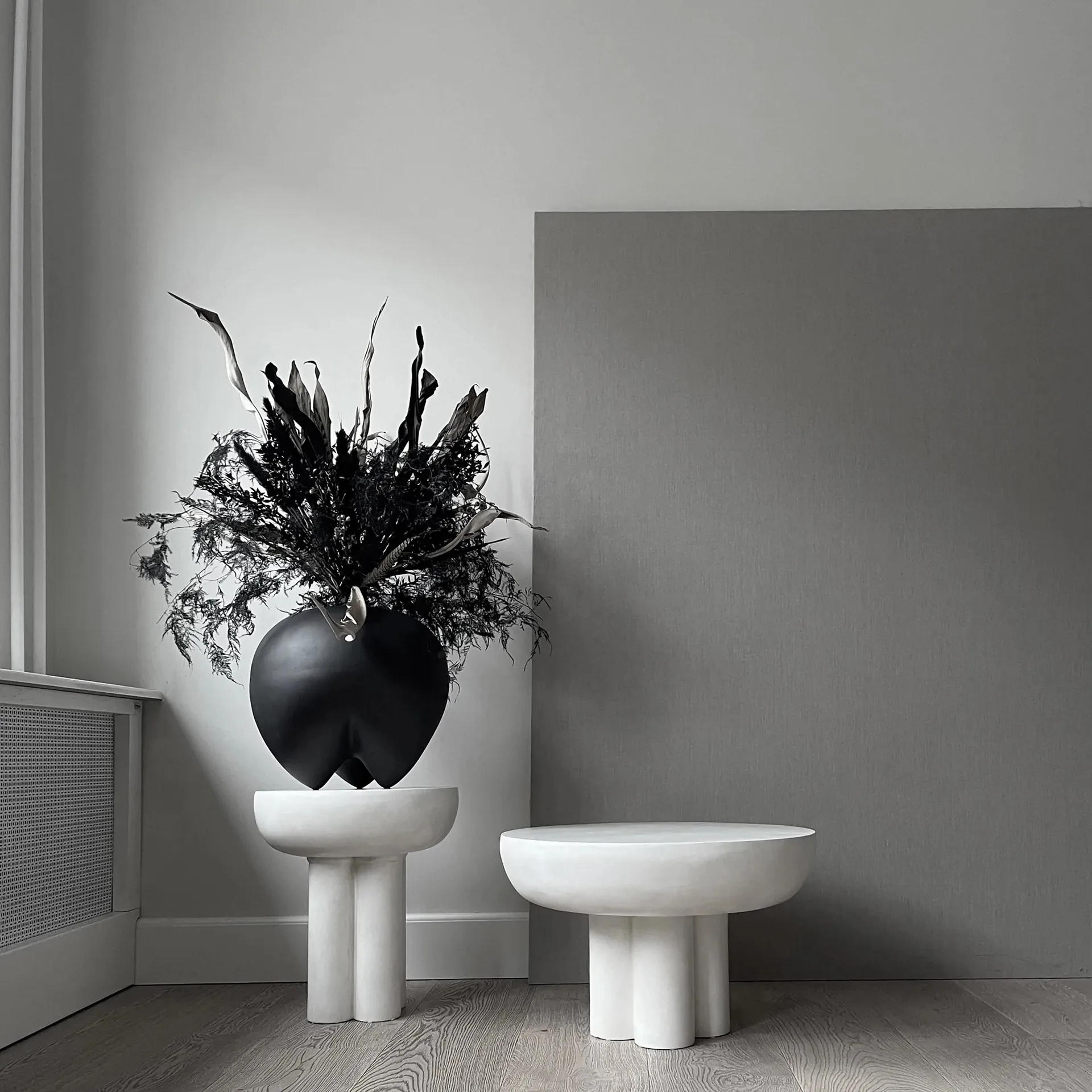 Crown 사이드 테이블 톨 Ø45 cm, Bone white 101 Copenhagen | 101 코펜하겐