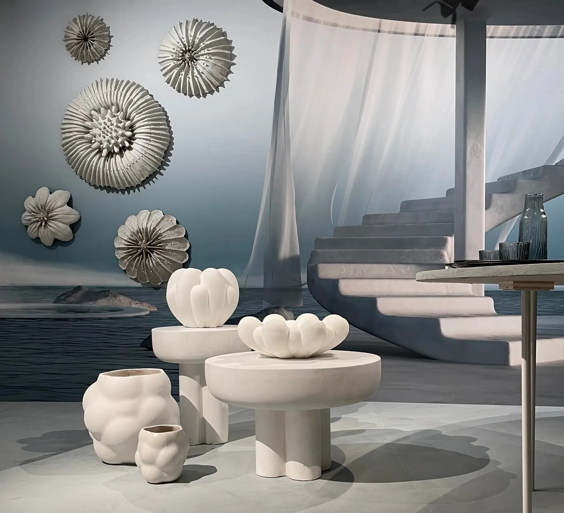 Crown 사이드 테이블 톨 Ø45 cm, Bone white 101 Copenhagen | 101 코펜하겐