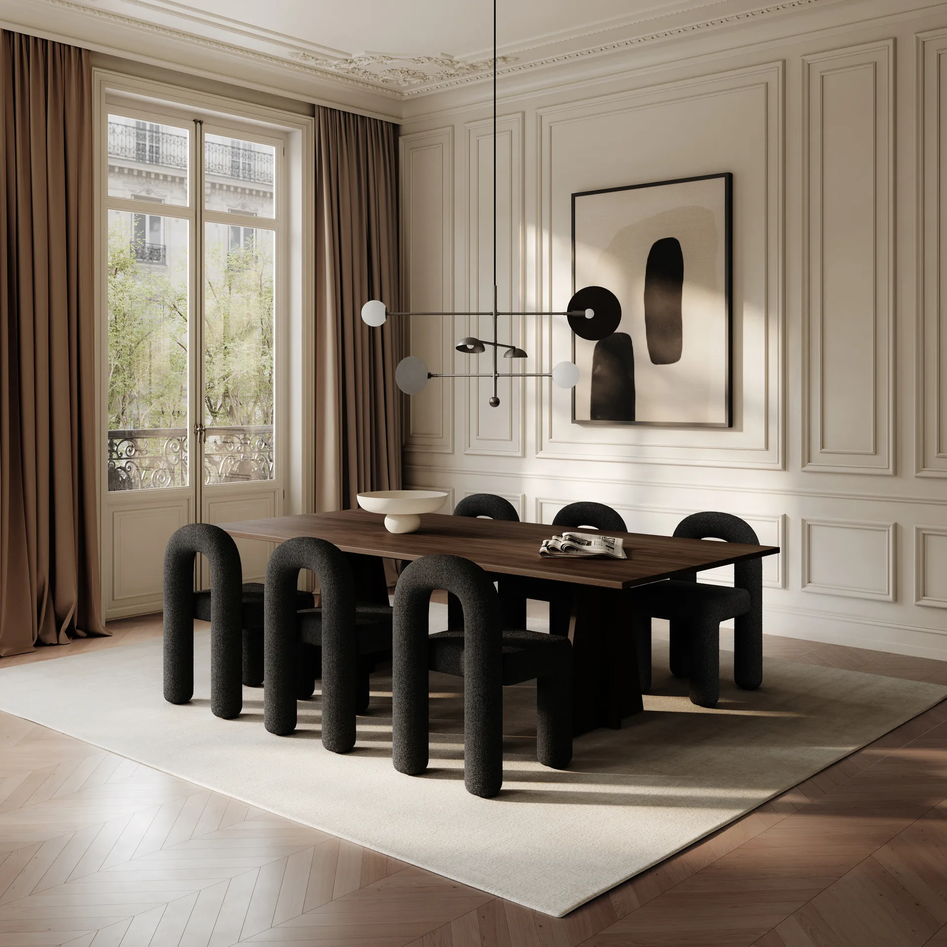 다이쿠 다이닝 체어, Deep taupe 101 Copenhagen | 101 코펜하겐