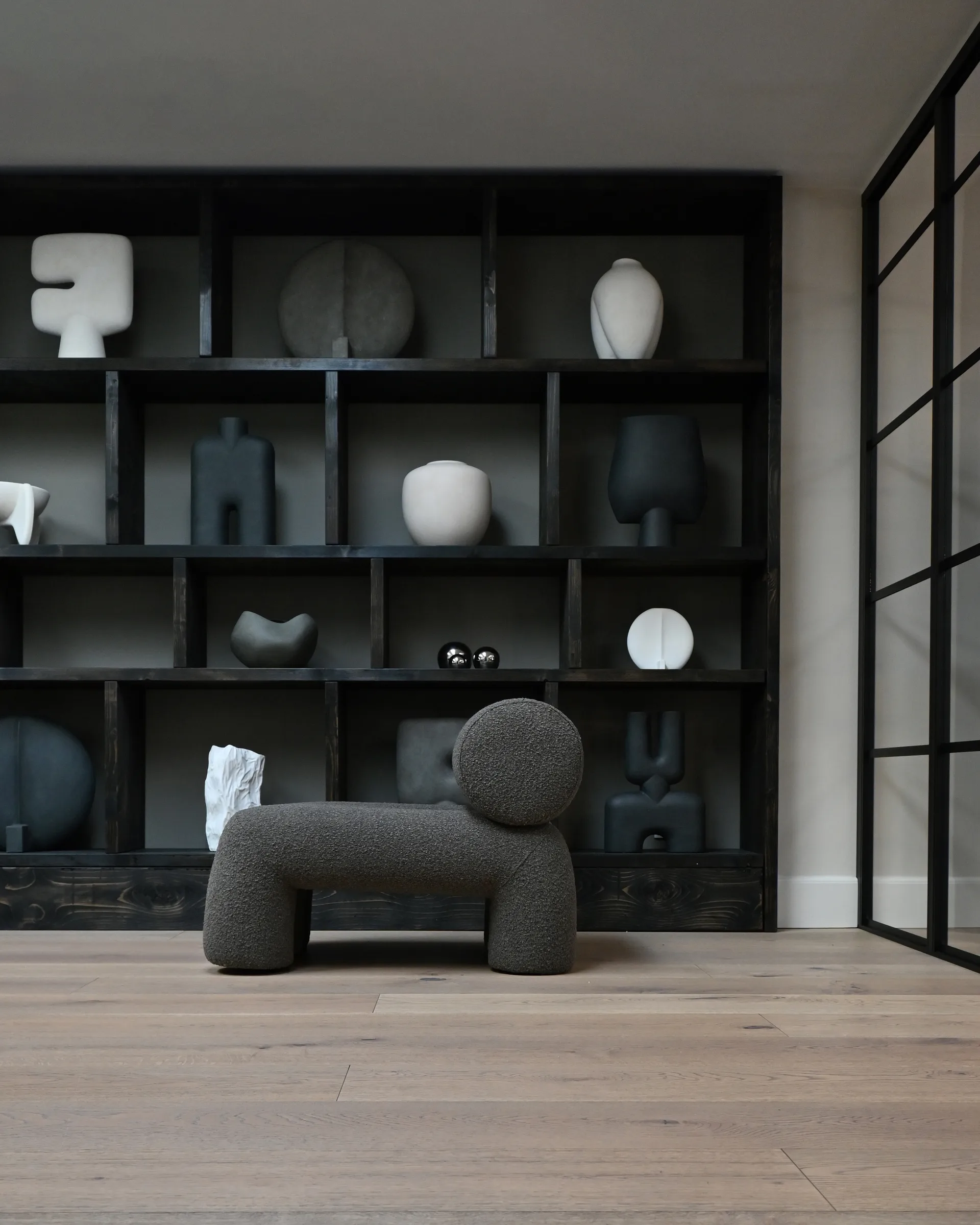 Foku Chair 라운지 암체어, Deep taupe 101 Copenhagen | 101 코펜하겐