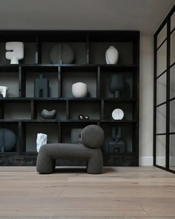 Foku Chair 라운지 암체어 - Deep taupe - 101 Copenhagen | 101 코펜하겐