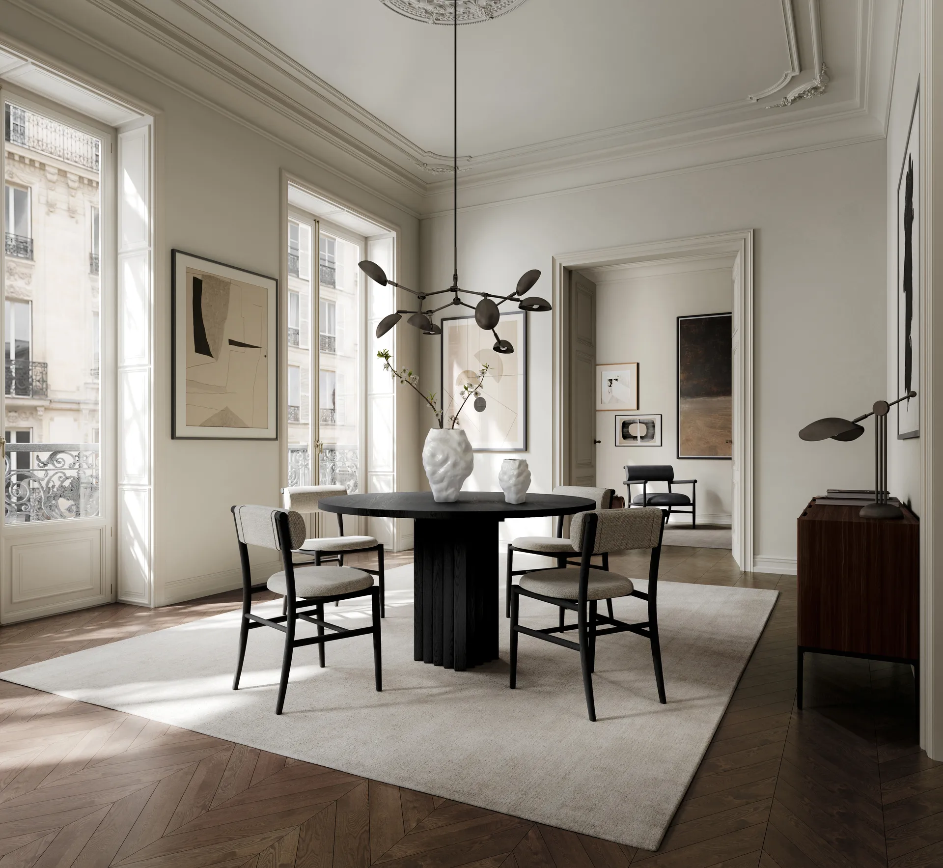 카타치 화병 미듐, High glaze birch 101 Copenhagen | 101 코펜하겐