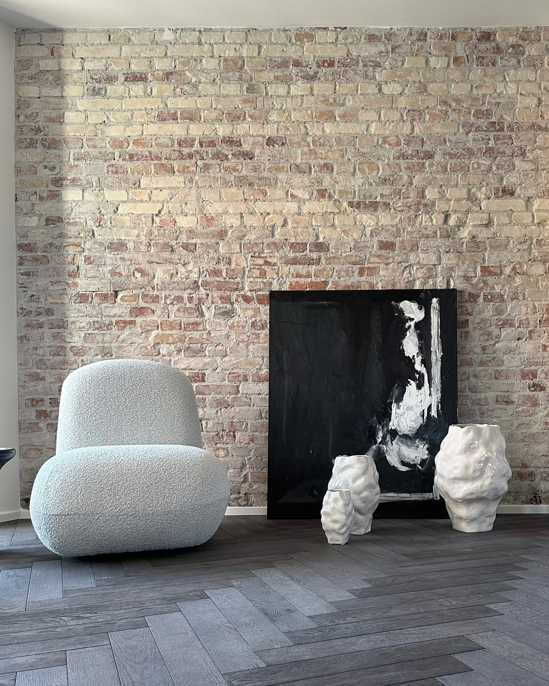 카타치 화병 미듐, High glaze birch 101 Copenhagen | 101 코펜하겐