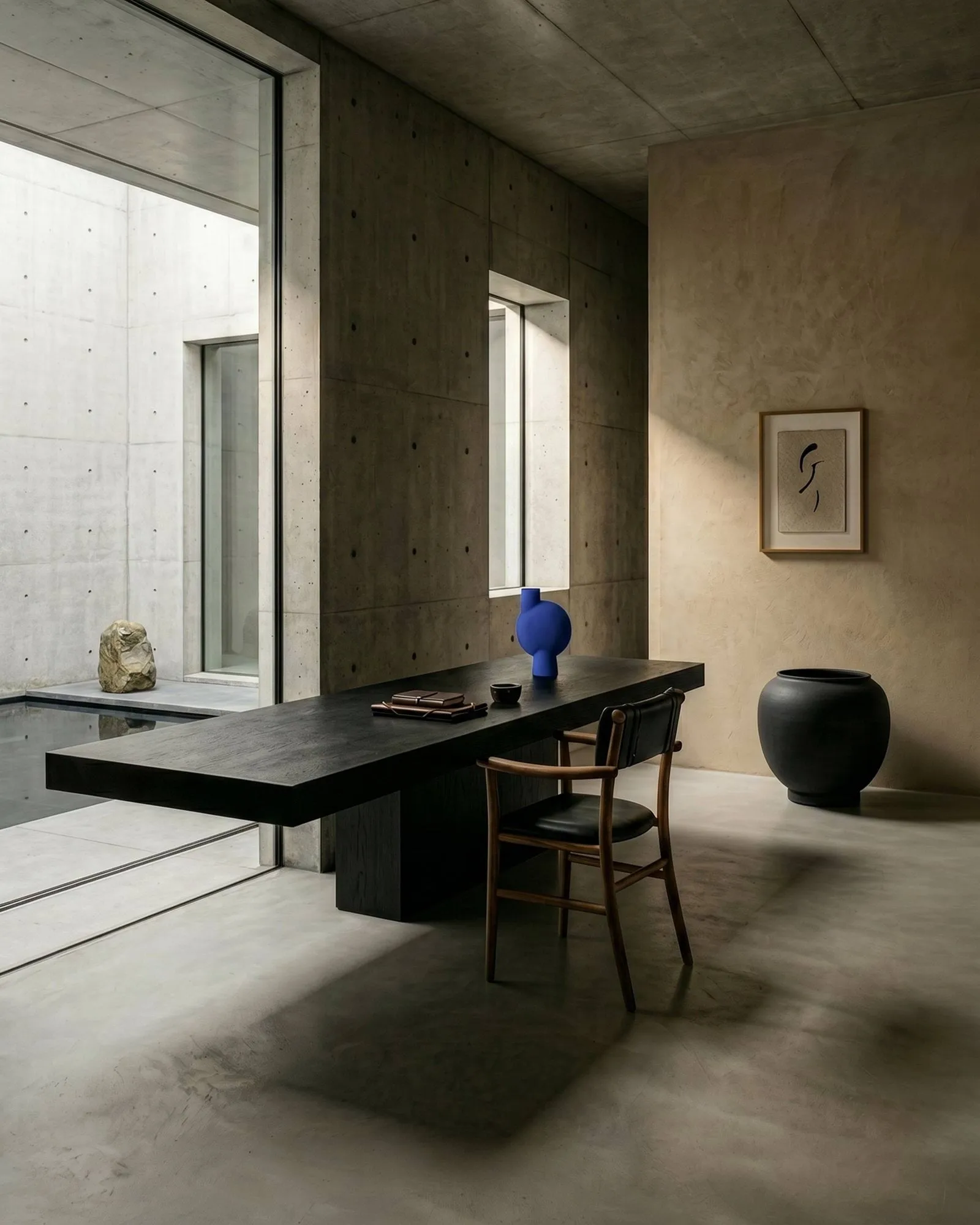 스피어 버블 화병 미듐, Marrakech blue 101 Copenhagen | 101 코펜하겐