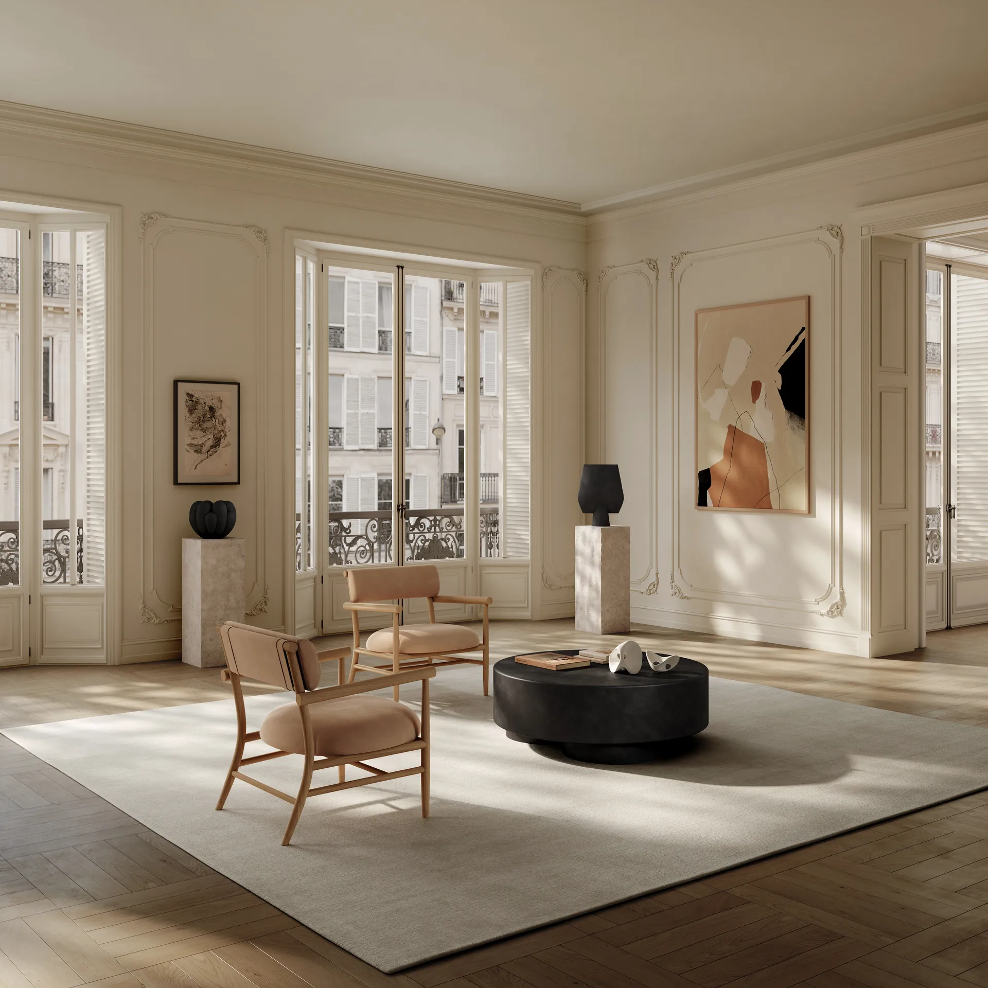 나마 라운지 체어, Nubuck 101 Copenhagen | 101 코펜하겐