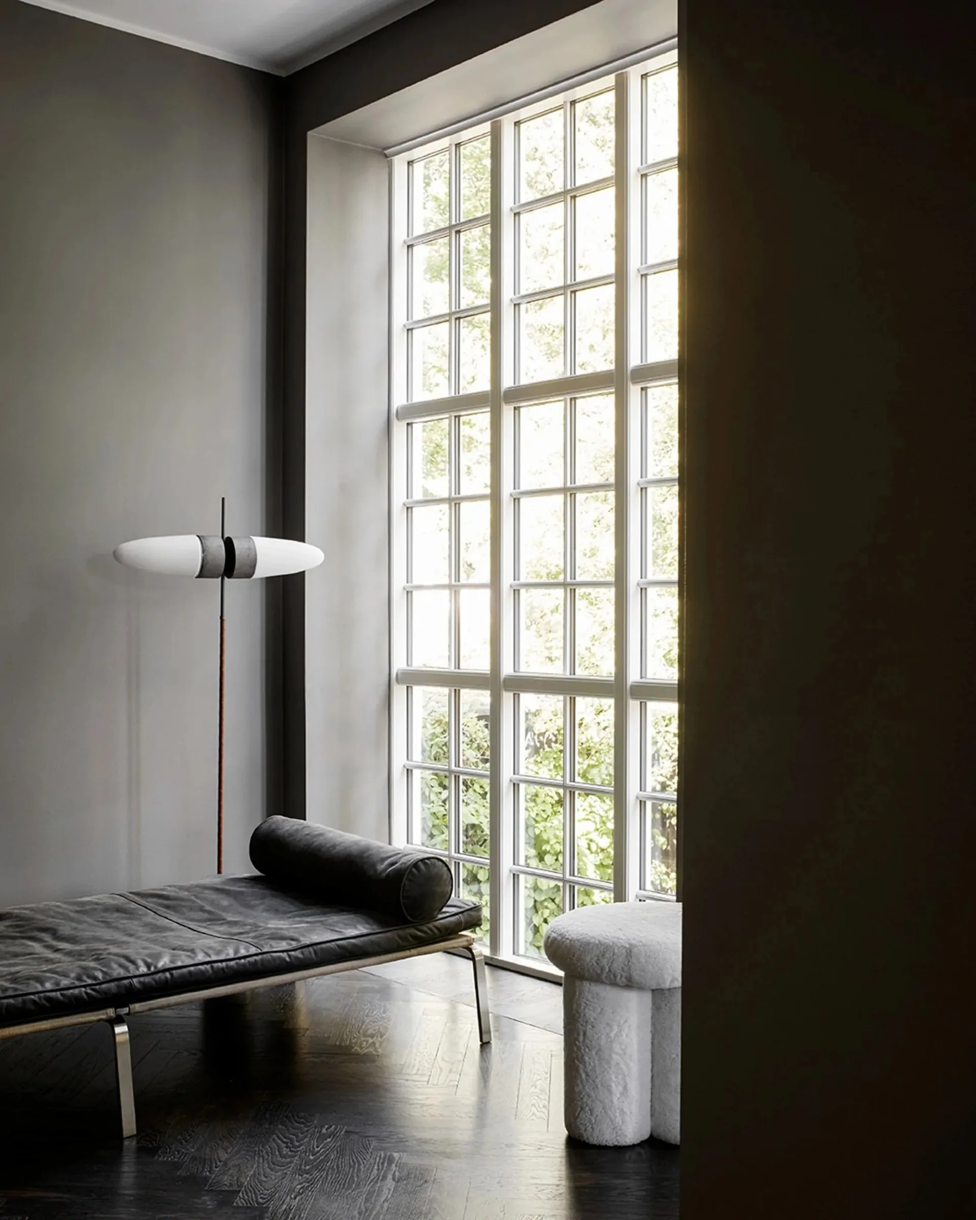 빅 풋 스툴 양피, Off-white 101 Copenhagen | 101 코펜하겐