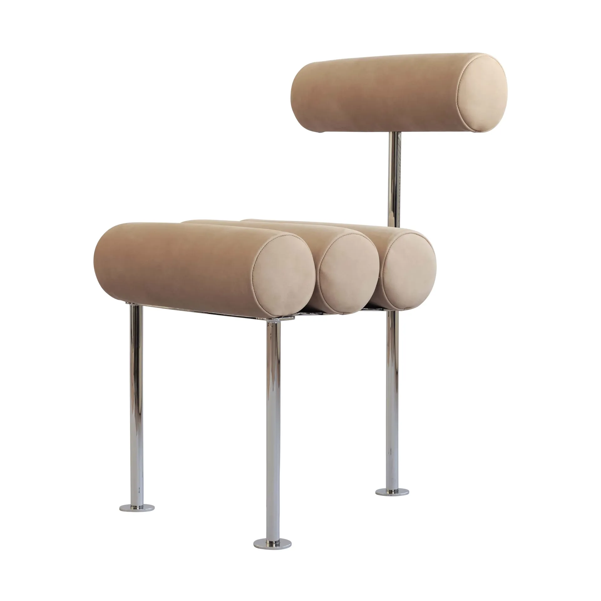 히로 다이닝 체어, Stainless steel-nubuck 101 Copenhagen | 101 코펜하겐