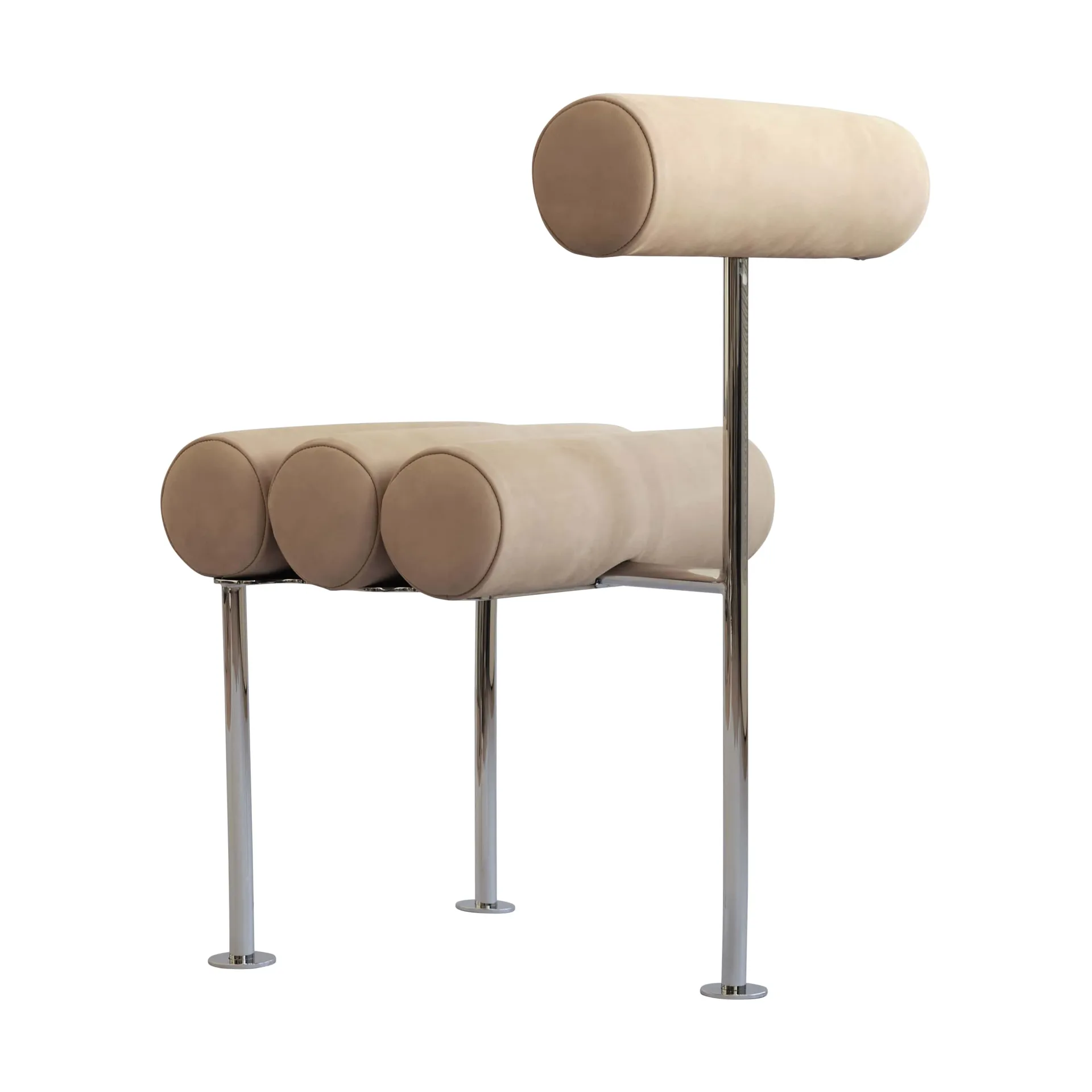 히로 다이닝 체어, Stainless steel-nubuck 101 Copenhagen | 101 코펜하겐