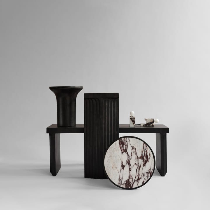 Trumpet 사이드 테이블 로우 Ø45 cm, Calacatta 101 Copenhagen | 101 코펜하겐