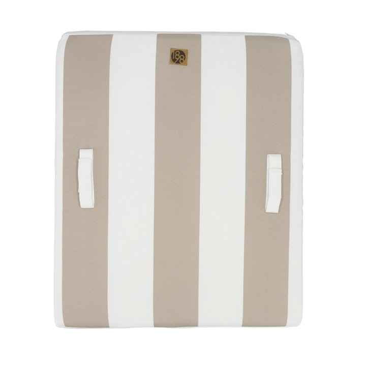 홀마 시트 패드 41x49 cm, Taupe striped 1898
