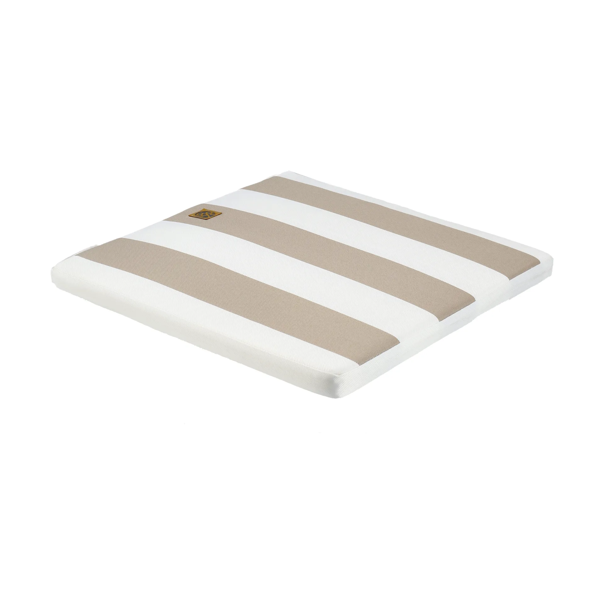룬다 시트 패드 42x45 cm, Taupe striped 1898