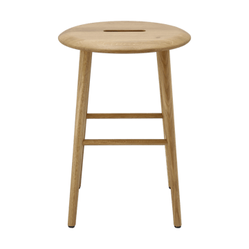 노르보 스툴 45 cm - Natural lacquered oak - 1898