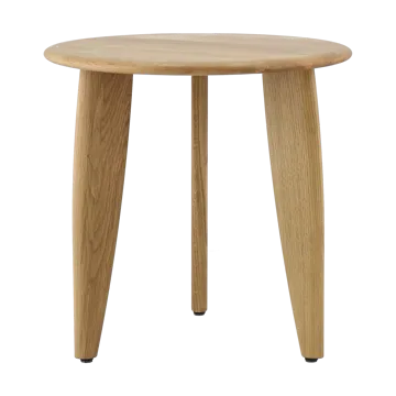리케비 커피 테이블 Ø45x44cm - Natural lacquered oak - 1898