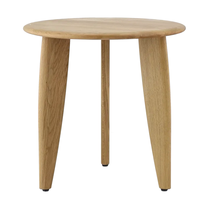 리케비 커피 테이블 Ø45x44cm - Natural lacquered oak - 1898