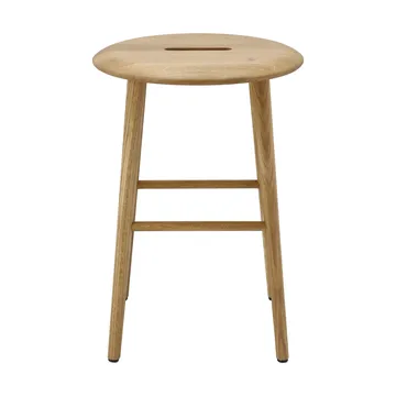 노르보 라운드 스툴 53 cm - Natural lacquered oak, Ø38x53 cm - 1898