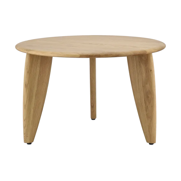 리케비 커피 테이블 Ø60x37.5cm - Natural lacquered oak - 1898