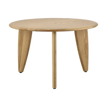 리케비 커피 테이블 Ø60x37.5cm - Natural lacquered oak - 1898
