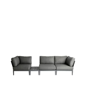 산탄데르 사이드 테이블 75x43x24cm - Grey aluminum - 1898