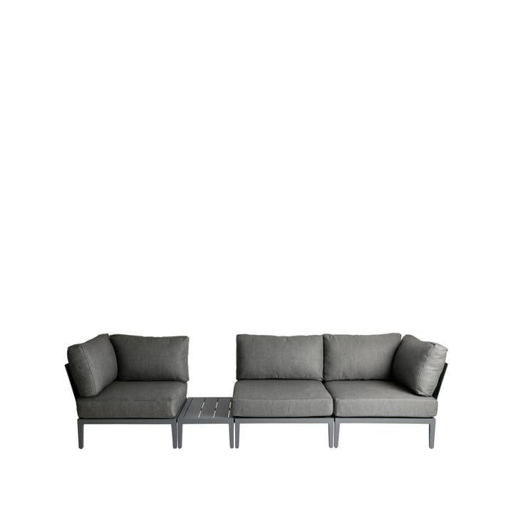 산탄데르 사이드 테이블 75x43x24cm, Grey aluminum 1898