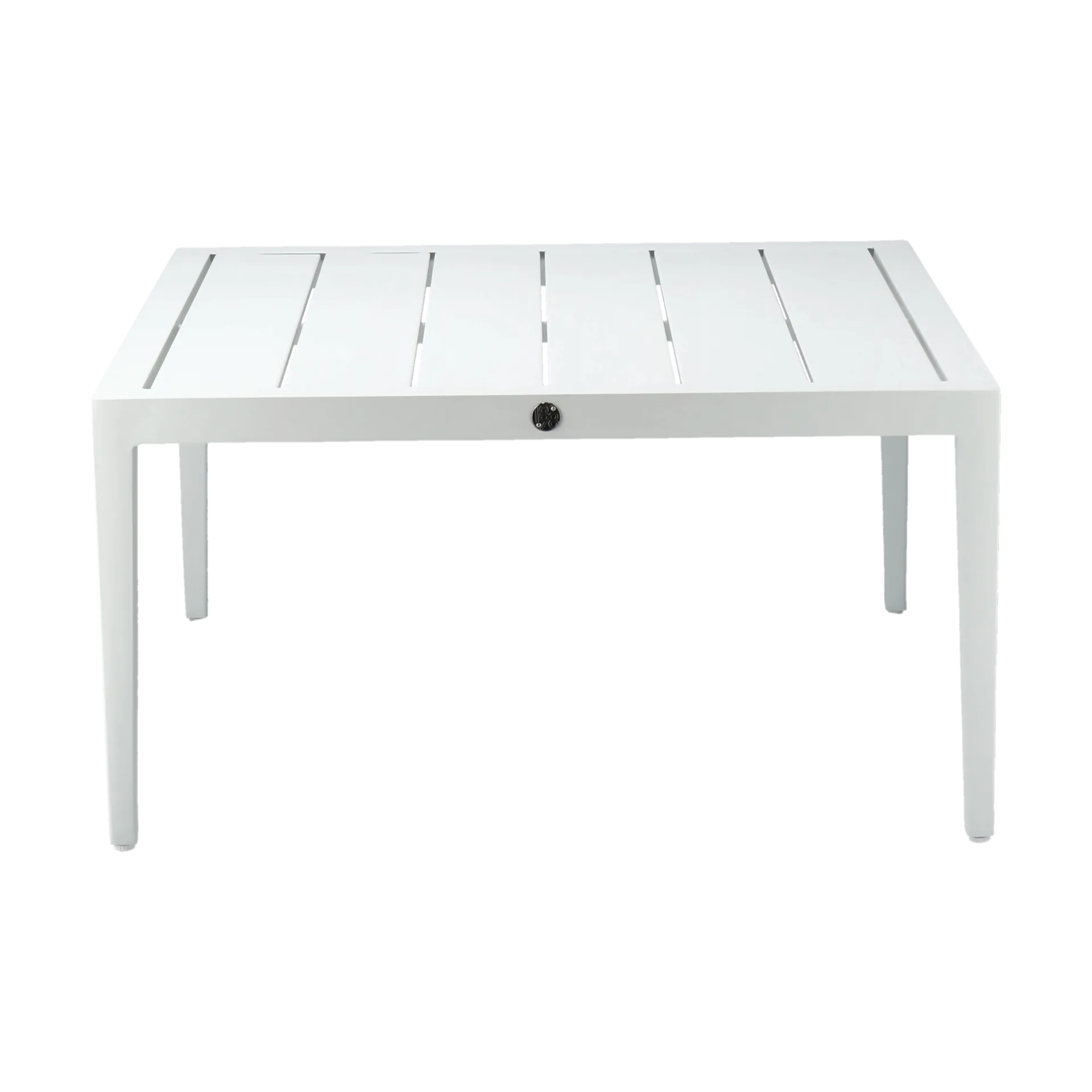 산탄데르 커피 테이블 78x78x40 cm, White aluminium 1898