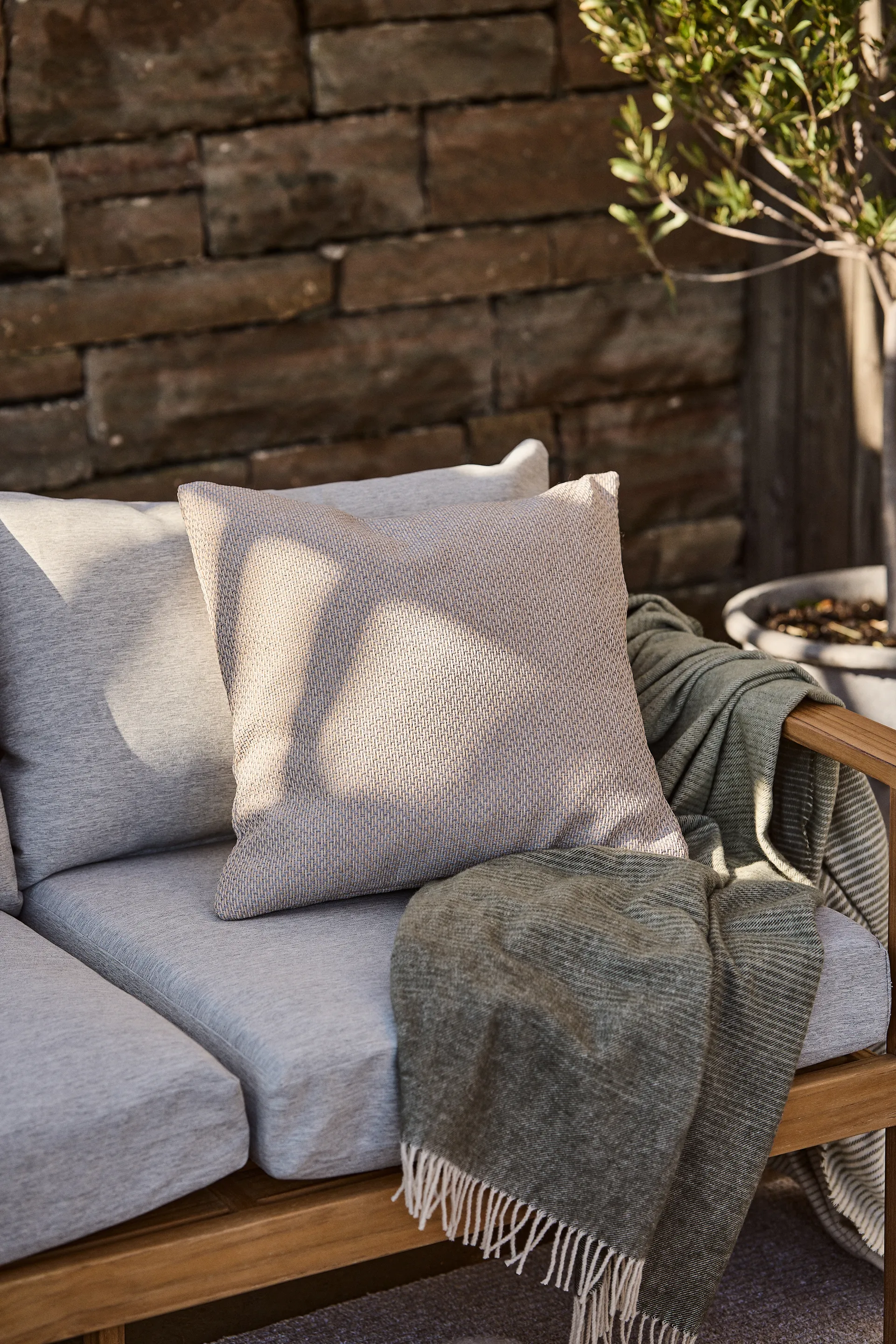 Asaryd 쿠션 45x45 cm, Beige 1898