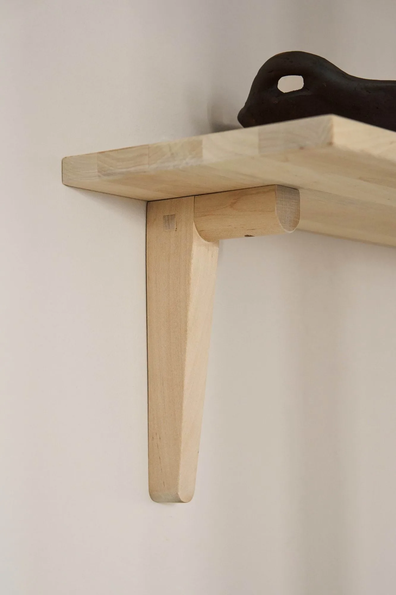 백케보 콘솔 선반, Birch, 80x30x20 cm 1898