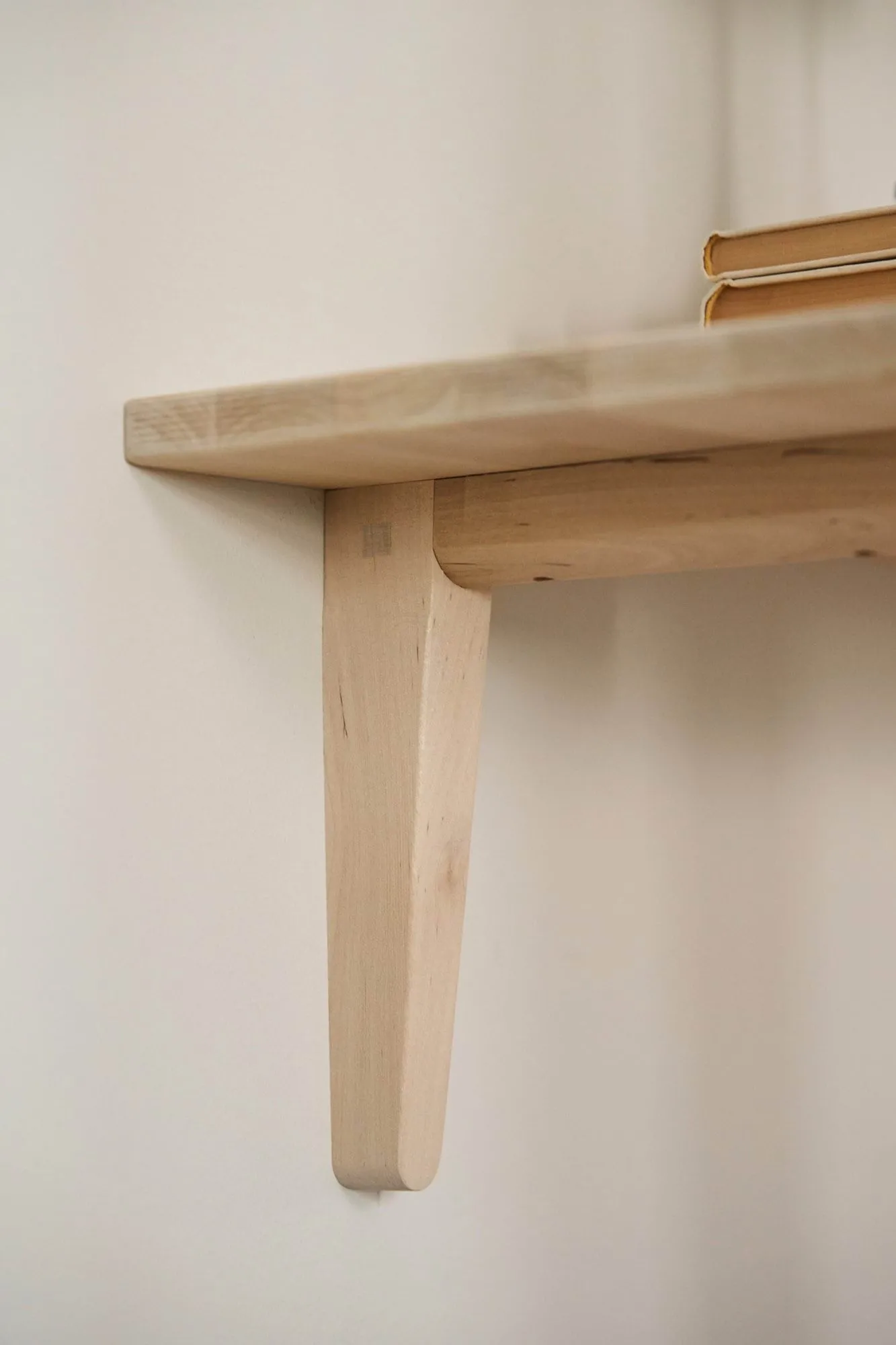 백케보 콘솔 선반, Birch, 80x30x30 cm 1898