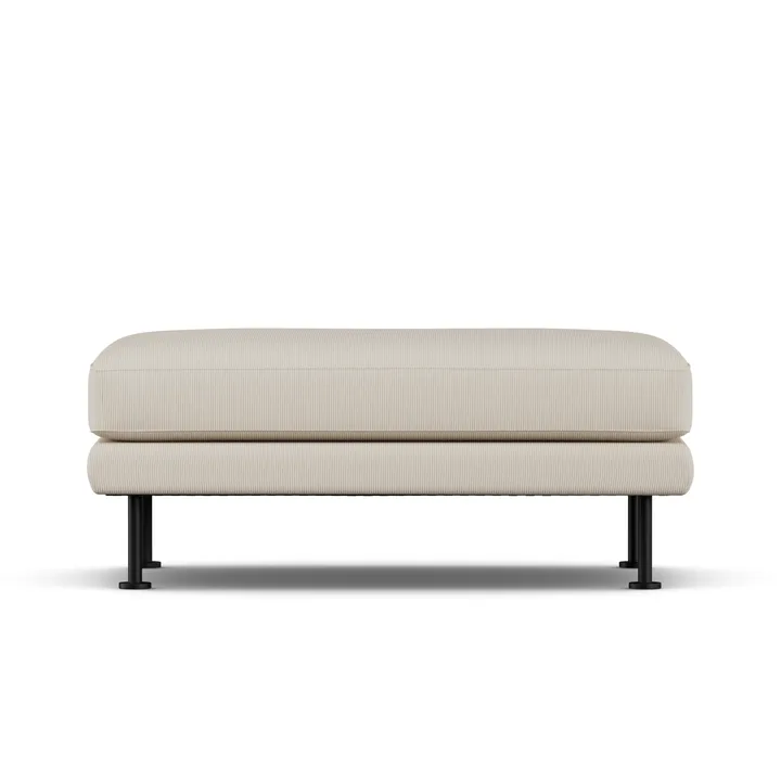 Bredhult 풋 스툴 - Jump Beige 1956-black steel - 1898