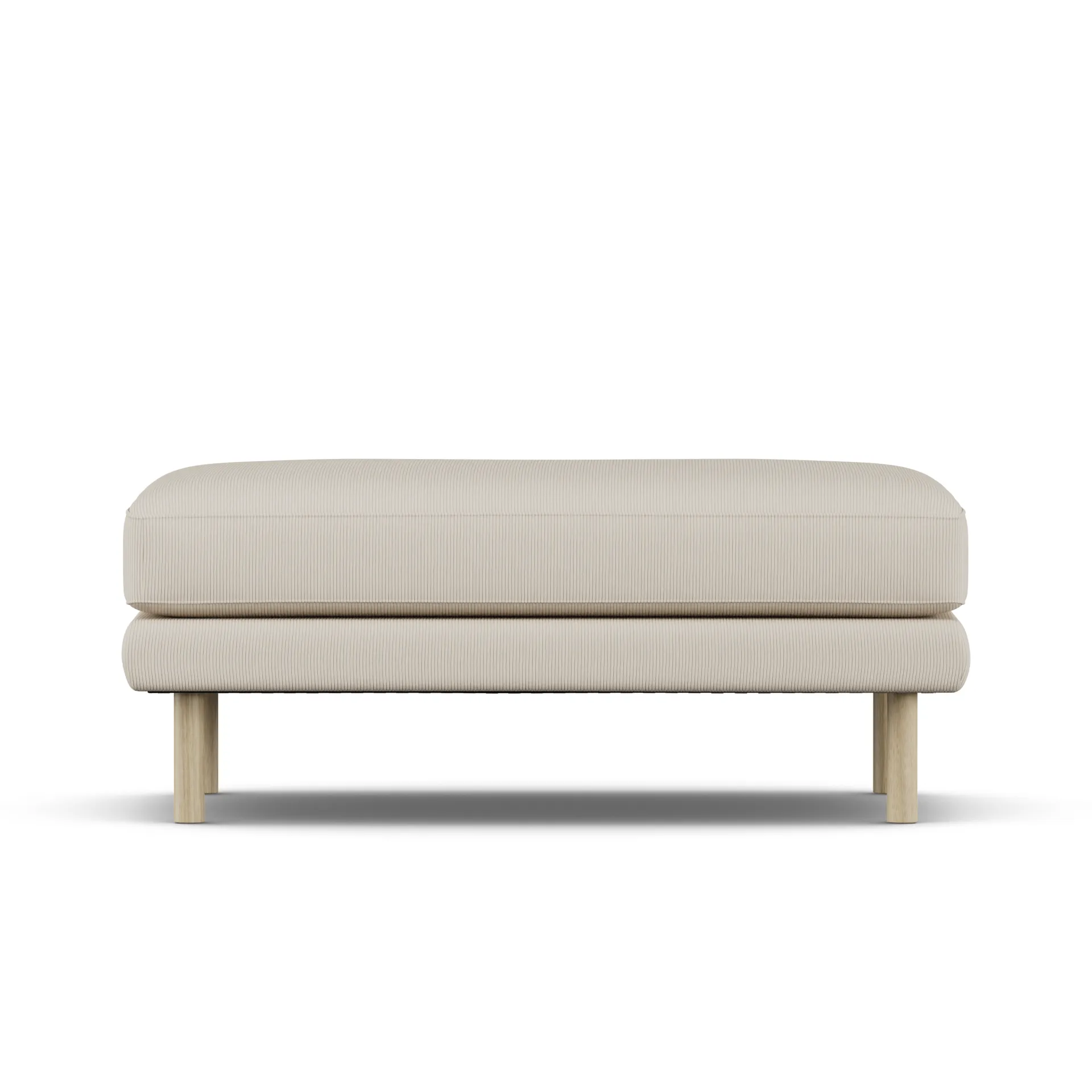 Bredhult 풋 스툴, Jump Beige 1956-white-oiled oak 1898