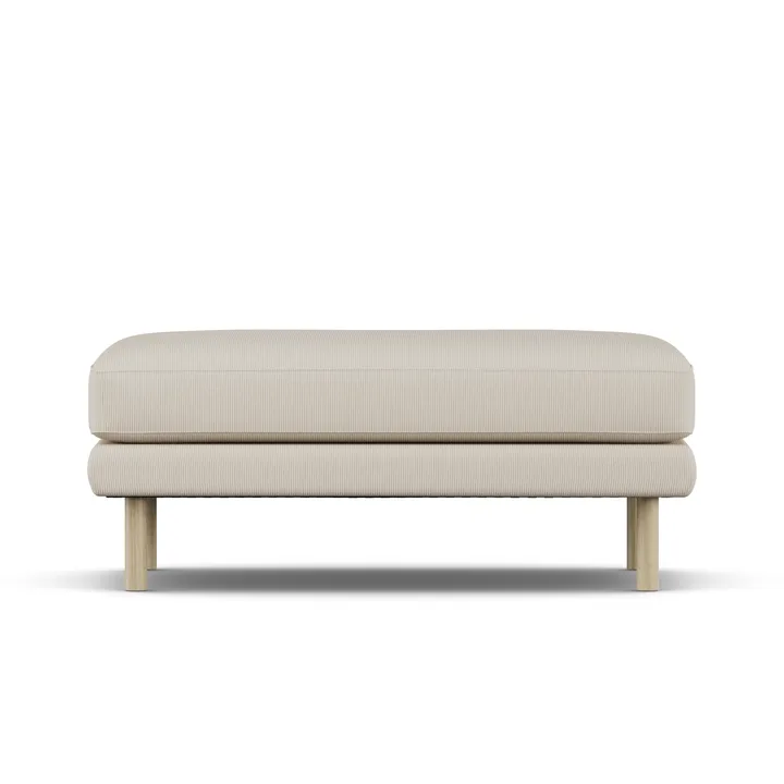 Bredhult 풋 스툴 - Jump Beige 1956-white-oiled oak - 1898