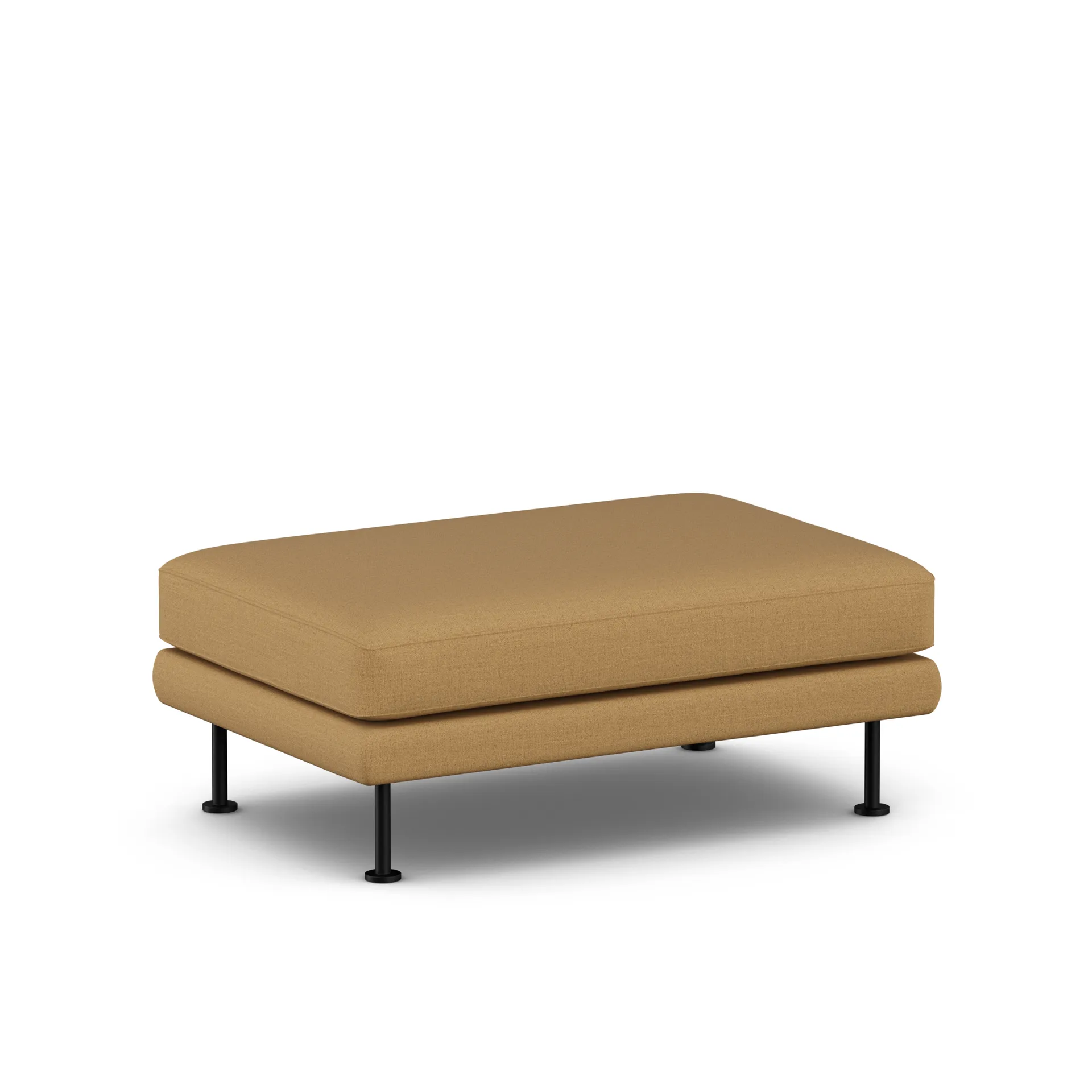 Bredhult 풋 스툴, Same Ochre 6676-black steel 1898