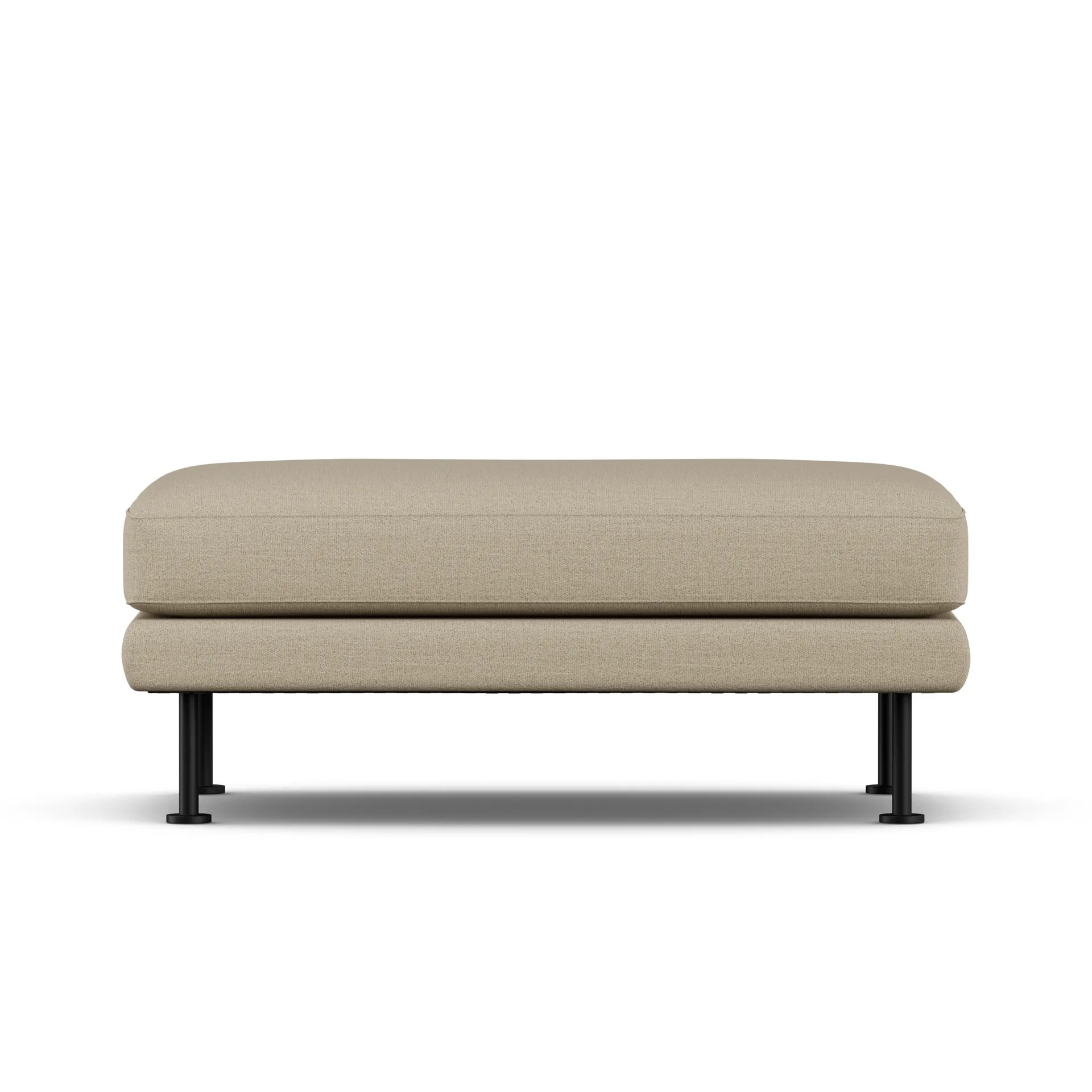 Bredhult 풋 스툴, Same Sand 6672-black steel 1898